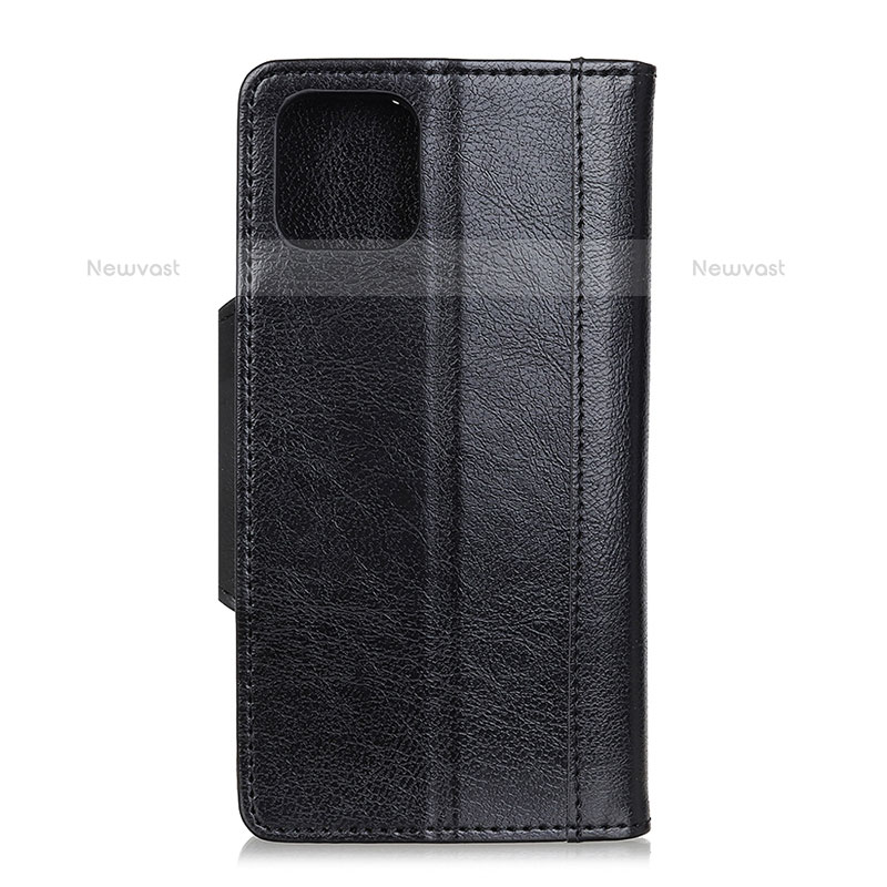 Leather Case Stands Flip Cover T14 Holder for Xiaomi Mi 11 5G Black