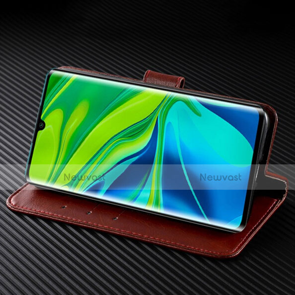 Leather Case Stands Flip Cover T14 Holder for Xiaomi Mi Note 10 Pro