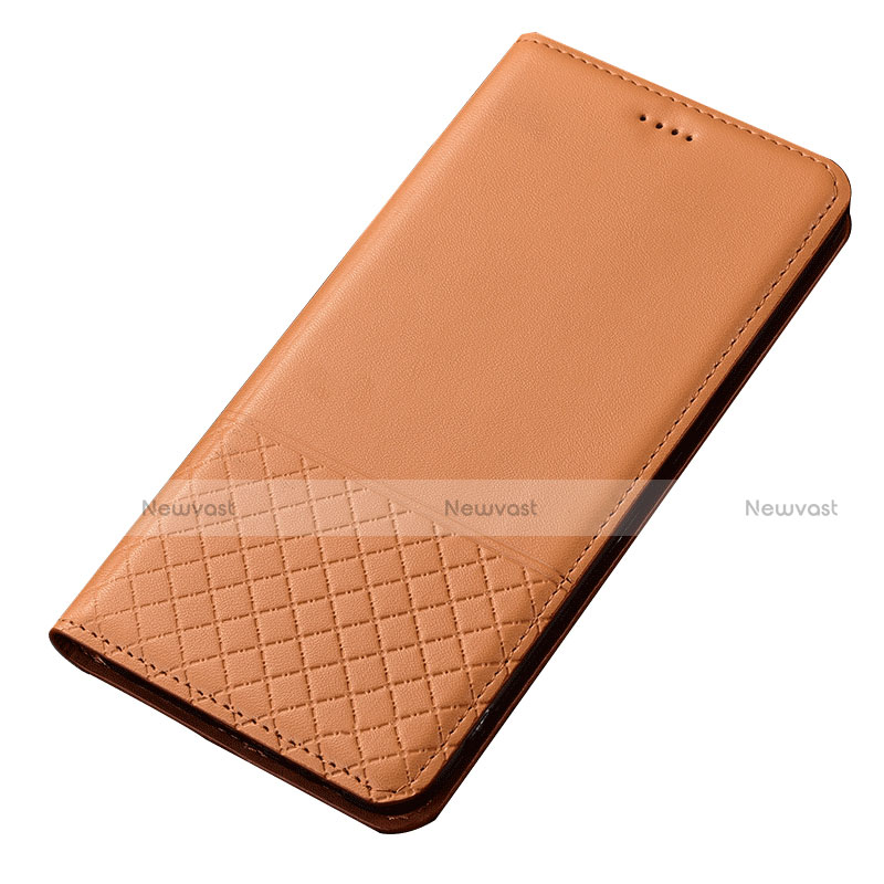 Leather Case Stands Flip Cover T14 Holder for Xiaomi Redmi Note 8 (2021)