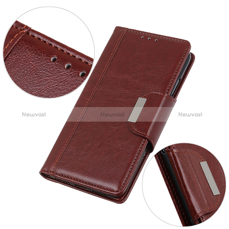 Leather Case Stands Flip Cover T15 Holder for Apple iPhone 15