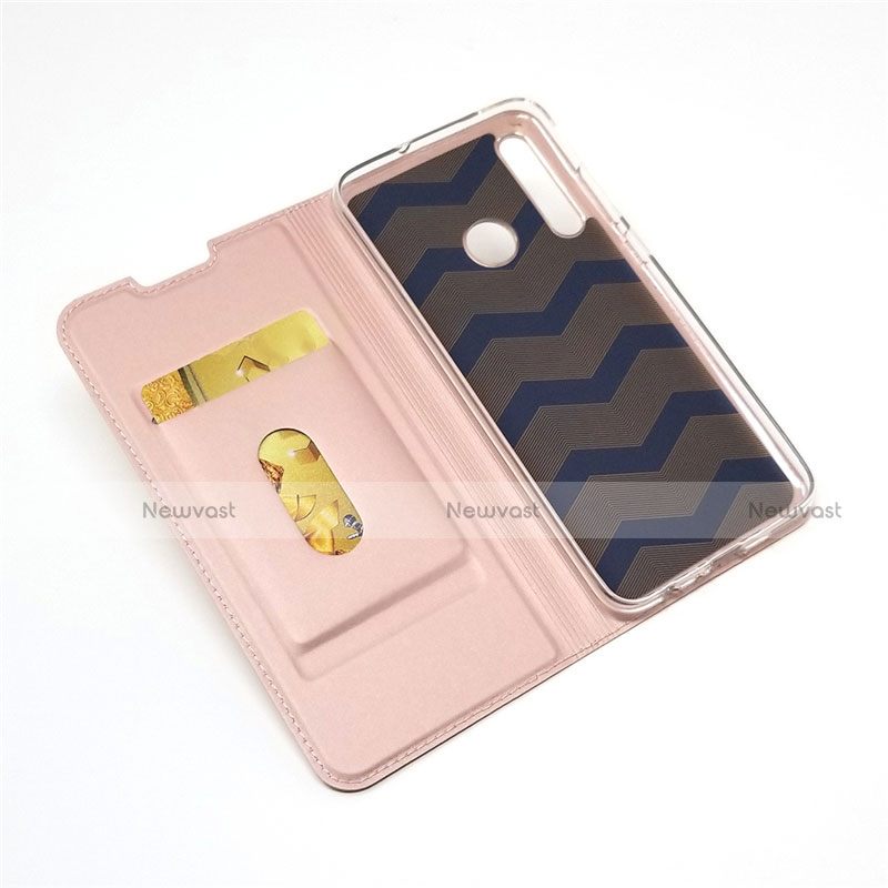 Leather Case Stands Flip Cover T15 Holder for Huawei Honor 20E