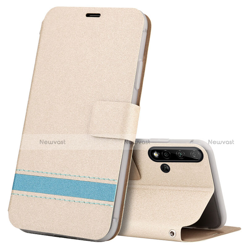 Leather Case Stands Flip Cover T15 Holder for Huawei Nova 5