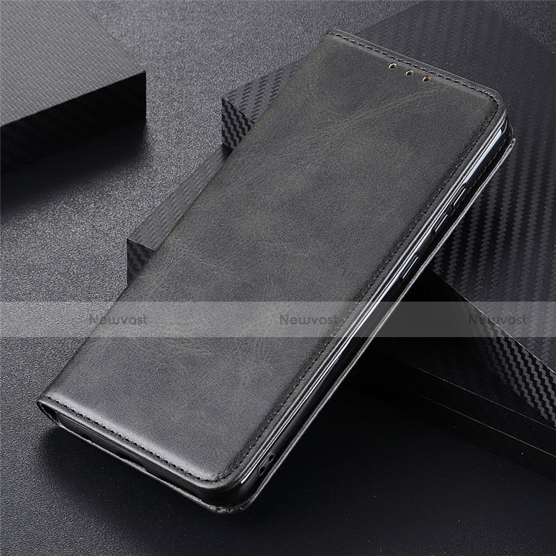 Leather Case Stands Flip Cover T15 Holder for Samsung Galaxy Note 20 5G Black