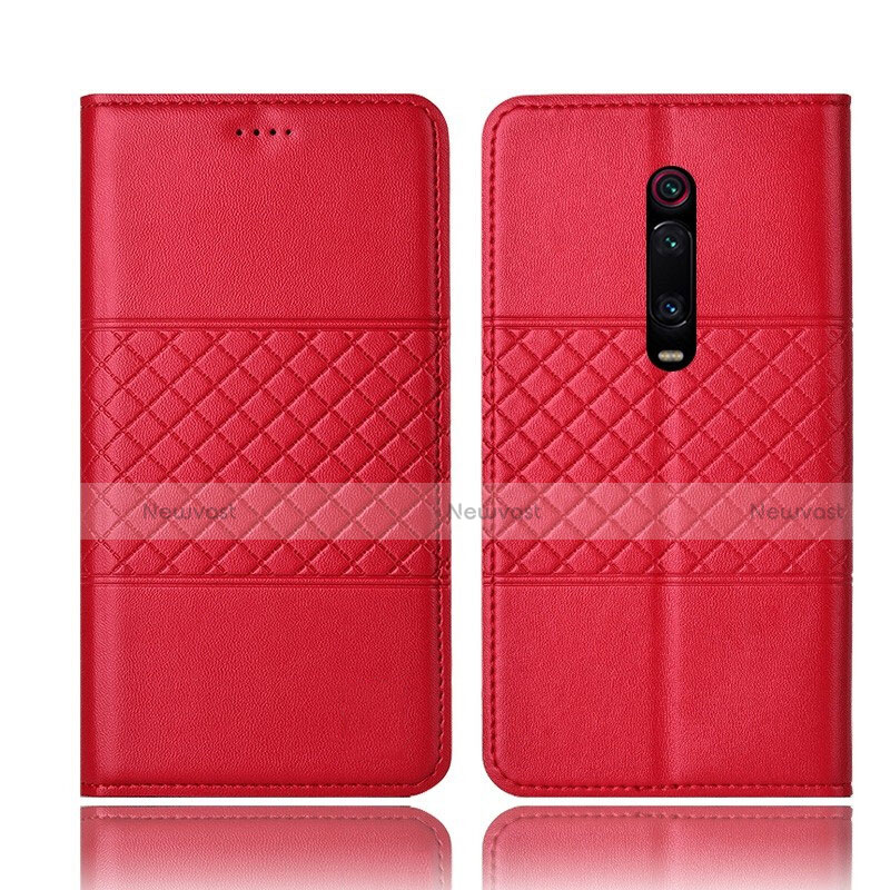 Leather Case Stands Flip Cover T15 Holder for Xiaomi Redmi K20 Pro