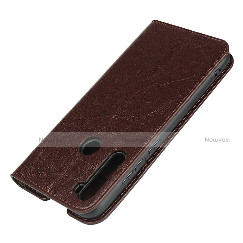 Leather Case Stands Flip Cover T15 Holder for Xiaomi Redmi Note 8