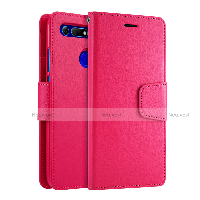 Leather Case Stands Flip Cover T16 Holder for Huawei Honor V20