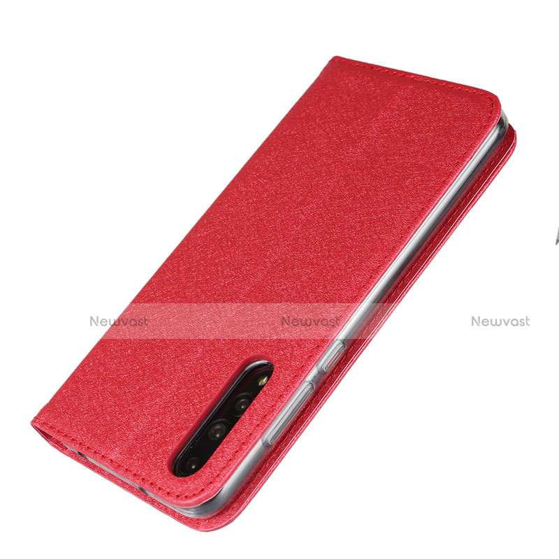 Leather Case Stands Flip Cover T16 Holder for Huawei P20 Pro