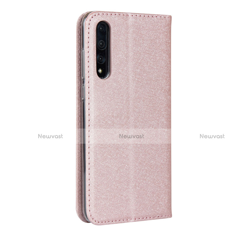 Leather Case Stands Flip Cover T16 Holder for Huawei P20 Pro