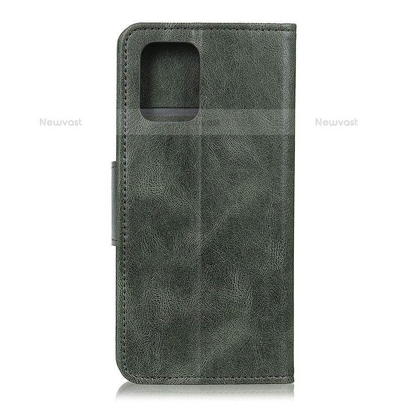 Leather Case Stands Flip Cover T16 Holder for Xiaomi Mi 11 Lite 5G NE Green