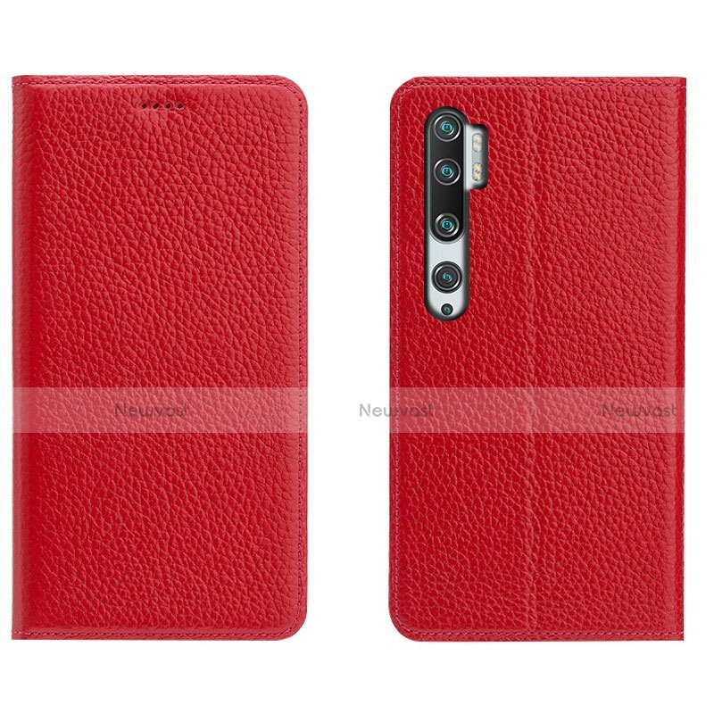 Leather Case Stands Flip Cover T16 Holder for Xiaomi Mi Note 10 Pro