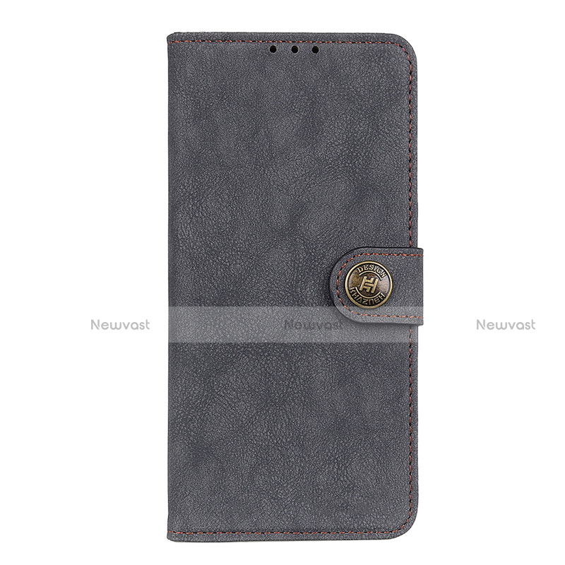 Leather Case Stands Flip Cover T17 Holder for Samsung Galaxy Note 20 5G Black