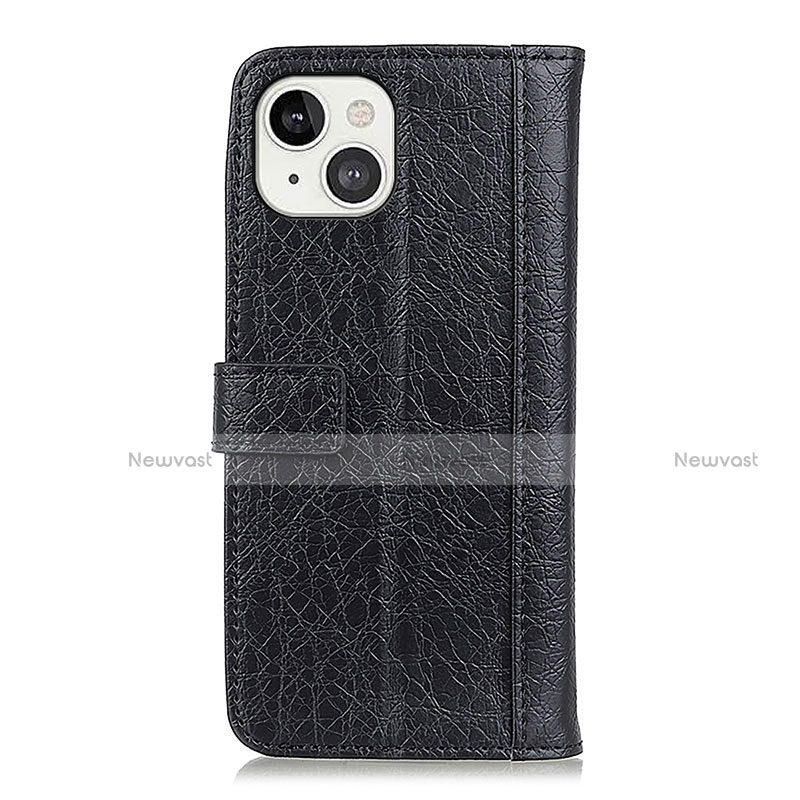 Leather Case Stands Flip Cover T18 Holder for Apple iPhone 13