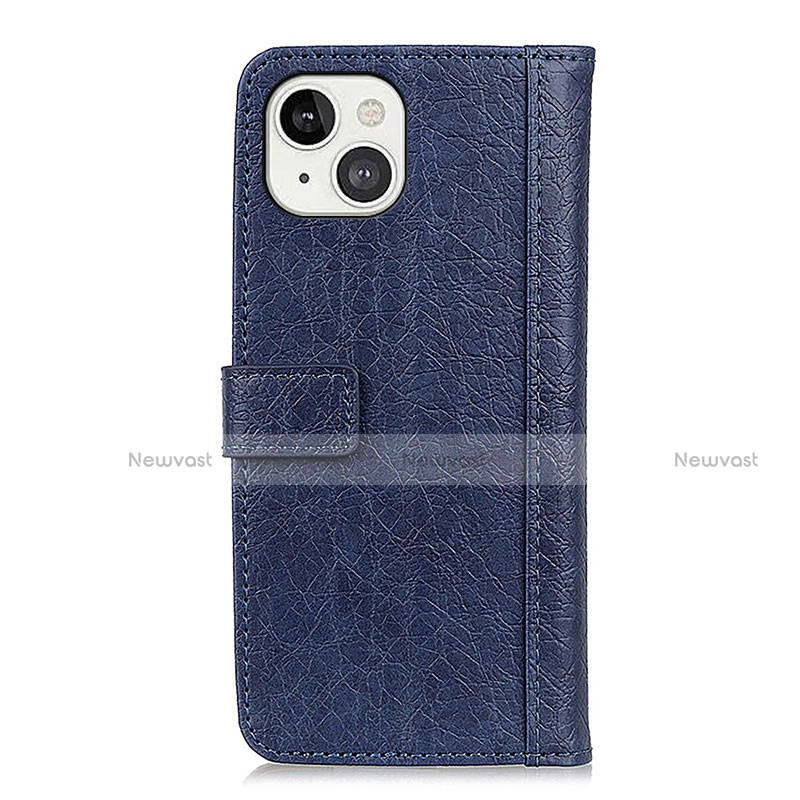 Leather Case Stands Flip Cover T18 Holder for Apple iPhone 13