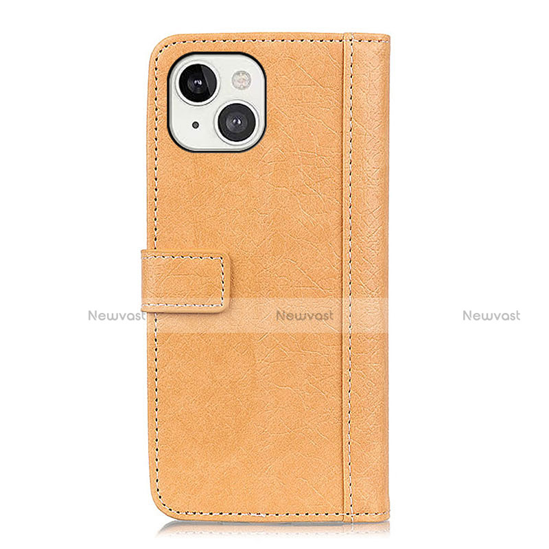 Leather Case Stands Flip Cover T18 Holder for Apple iPhone 13