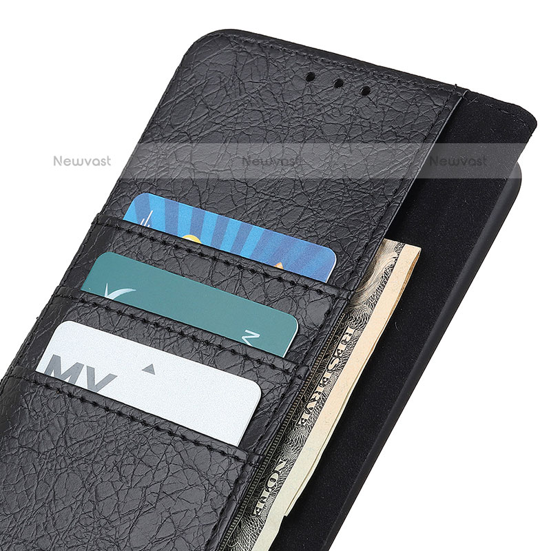 Leather Case Stands Flip Cover T18 Holder for Apple iPhone 15 Pro