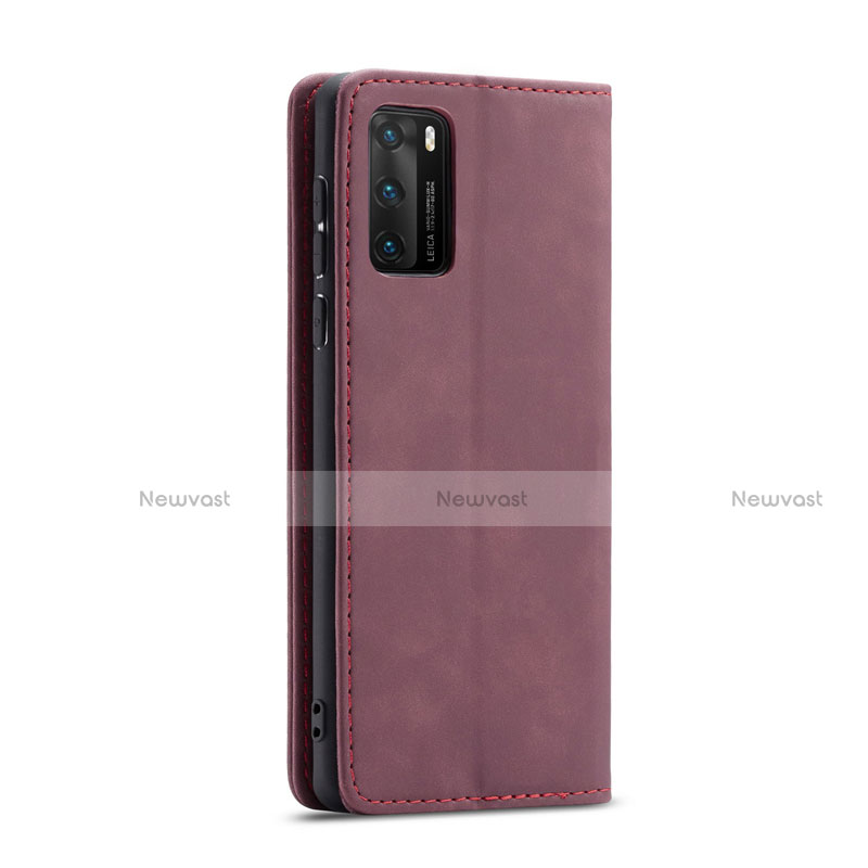 Leather Case Stands Flip Cover T18 Holder for Huawei P40