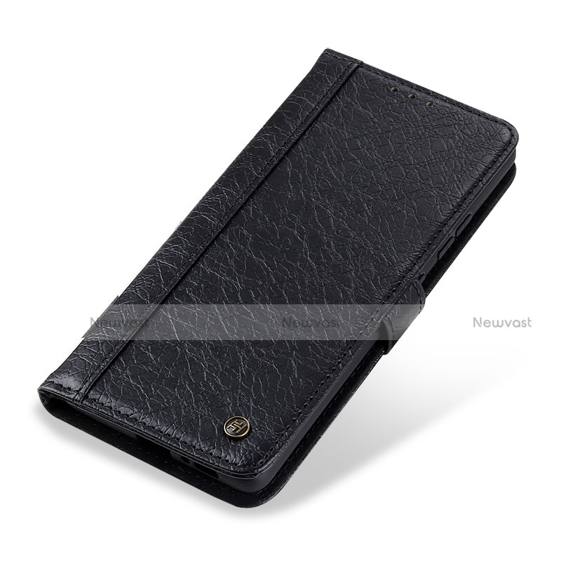 Leather Case Stands Flip Cover T19 Holder for Apple iPhone 13 Mini Black