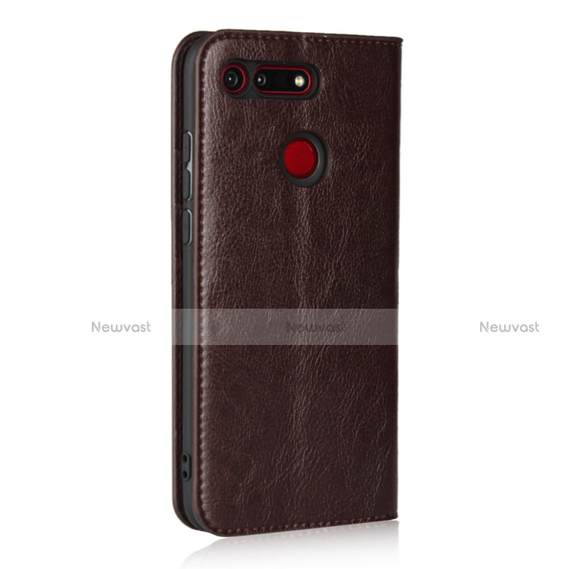 Leather Case Stands Flip Cover T19 Holder for Huawei Honor V20