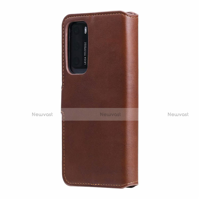 Leather Case Stands Flip Cover T19 Holder for Huawei P40