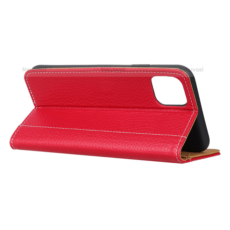 Leather Case Stands Flip Cover T19 Holder for Xiaomi Mi 11 Lite 4G