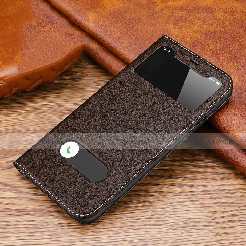 Leather Case Stands Flip Cover T20 Holder for Apple iPhone 11 Pro Max