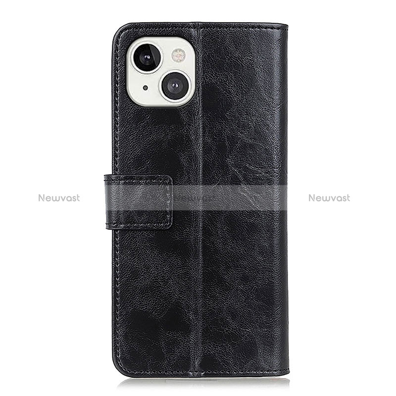 Leather Case Stands Flip Cover T20 Holder for Apple iPhone 15