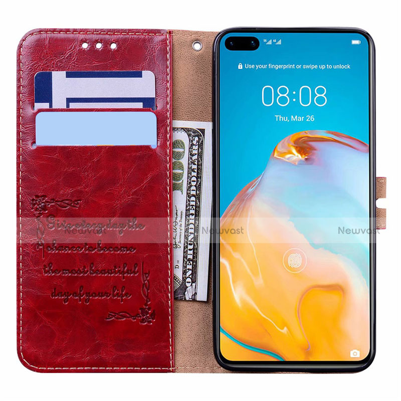 Leather Case Stands Flip Cover T20 Holder for Huawei P40