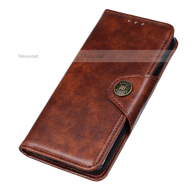 Leather Case Stands Flip Cover T21 Holder for Apple iPhone 15 Pro