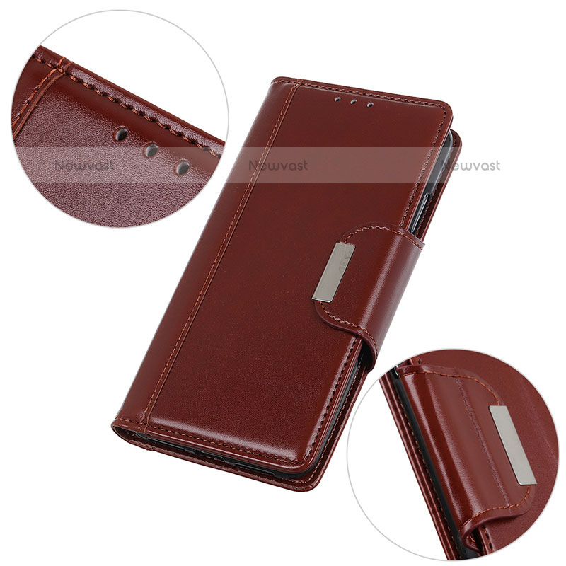 Leather Case Stands Flip Cover T22 Holder for Apple iPhone 15 Pro