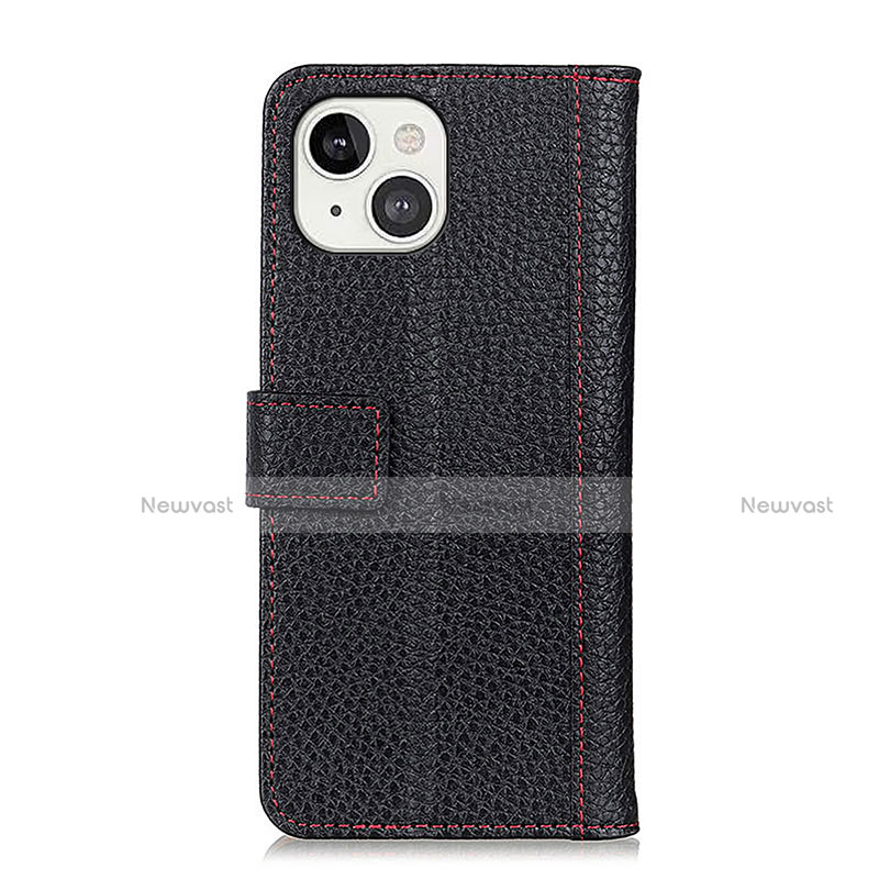 Leather Case Stands Flip Cover T23 Holder for Apple iPhone 13