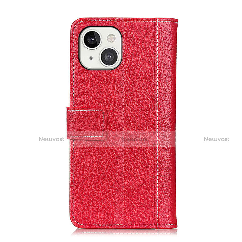 Leather Case Stands Flip Cover T23 Holder for Apple iPhone 13