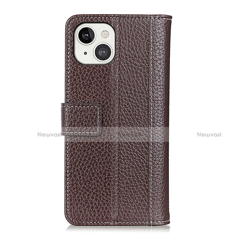 Leather Case Stands Flip Cover T23 Holder for Apple iPhone 13