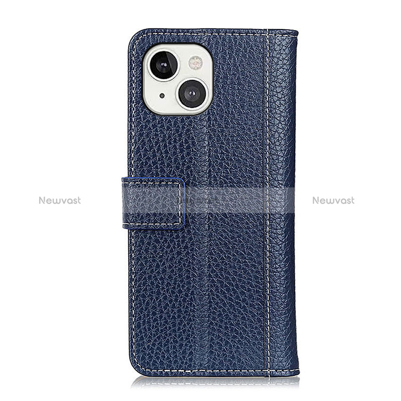 Leather Case Stands Flip Cover T23 Holder for Apple iPhone 15