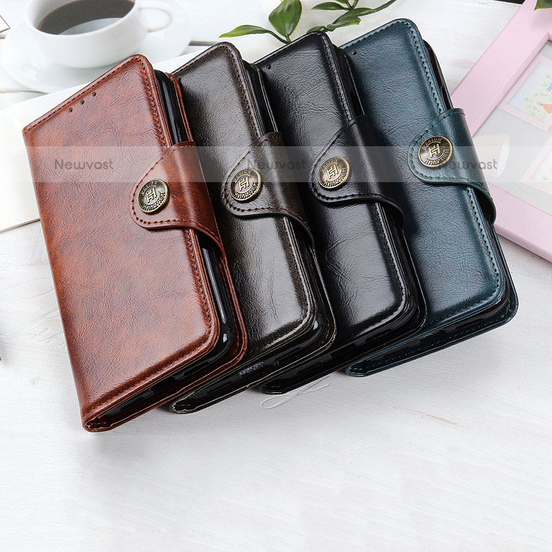 Leather Case Stands Flip Cover T23 Holder for Apple iPhone 15 Pro