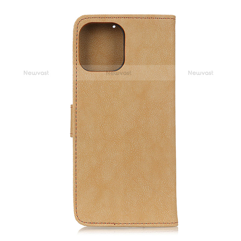 Leather Case Stands Flip Cover T23 Holder for Xiaomi Mi 11 Lite 5G NE Khaki