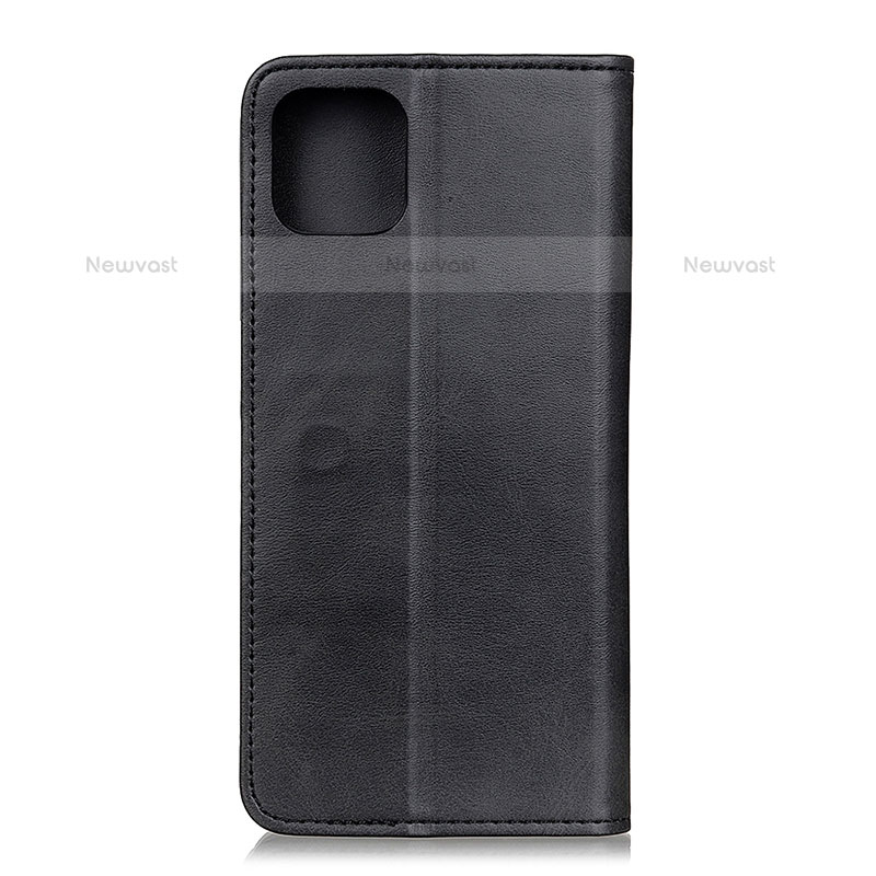 Leather Case Stands Flip Cover T24 Holder for Xiaomi Mi 11 Lite 5G Black
