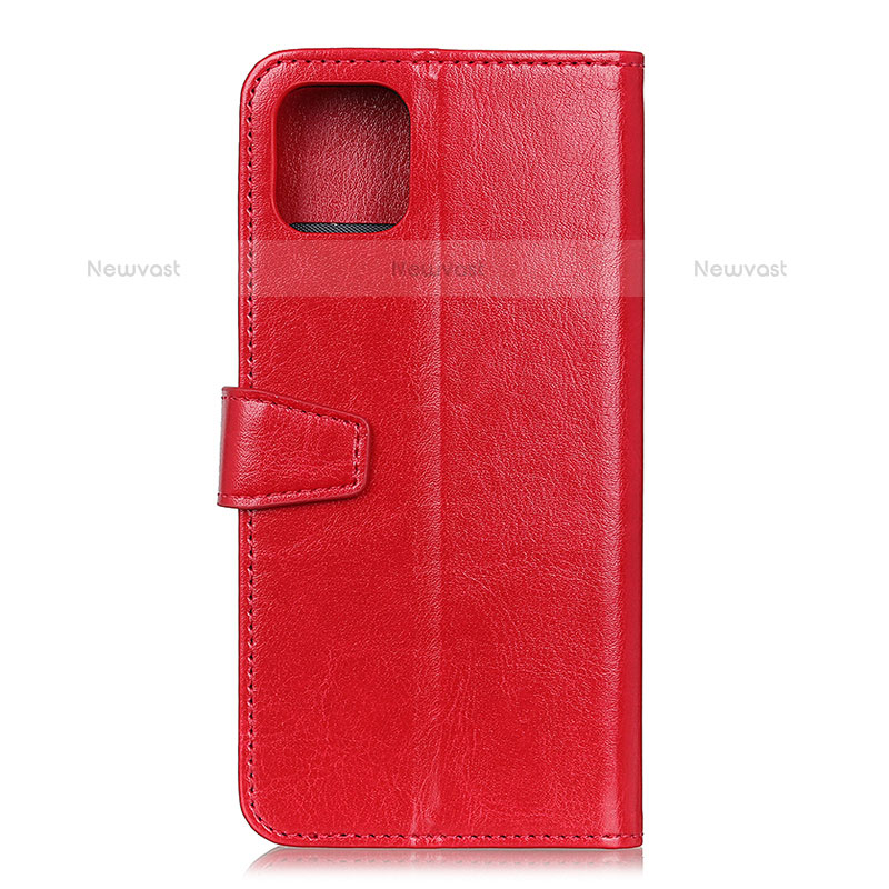 Leather Case Stands Flip Cover T28 Holder for Xiaomi Mi 11 5G Red