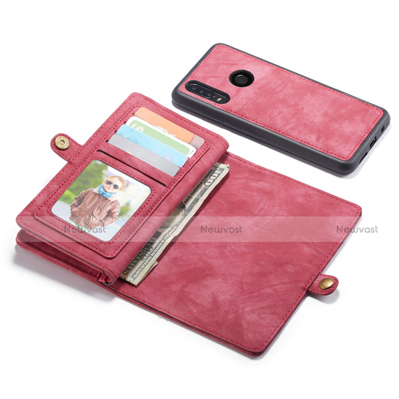 Leather Case Stands Flip Cover Z02 Holder for Huawei P30 Lite XL