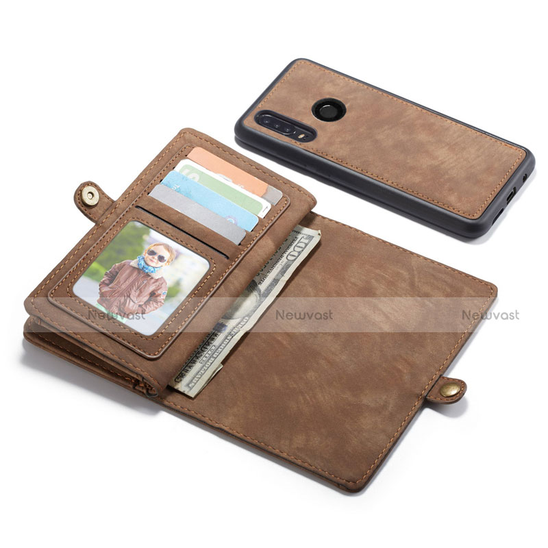 Leather Case Stands Flip Cover Z02 Holder for Huawei P30 Lite XL