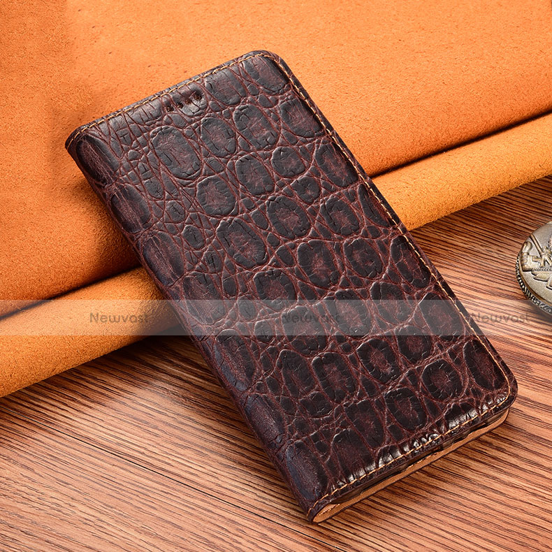 Leather Case Stands Flip Cover Z07 Holder for Apple iPhone 15 Pro Max