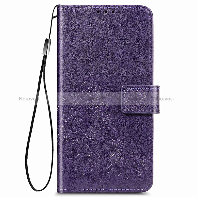 Leather Case Stands Flip Flowers Cover Holder for Huawei Mate 40