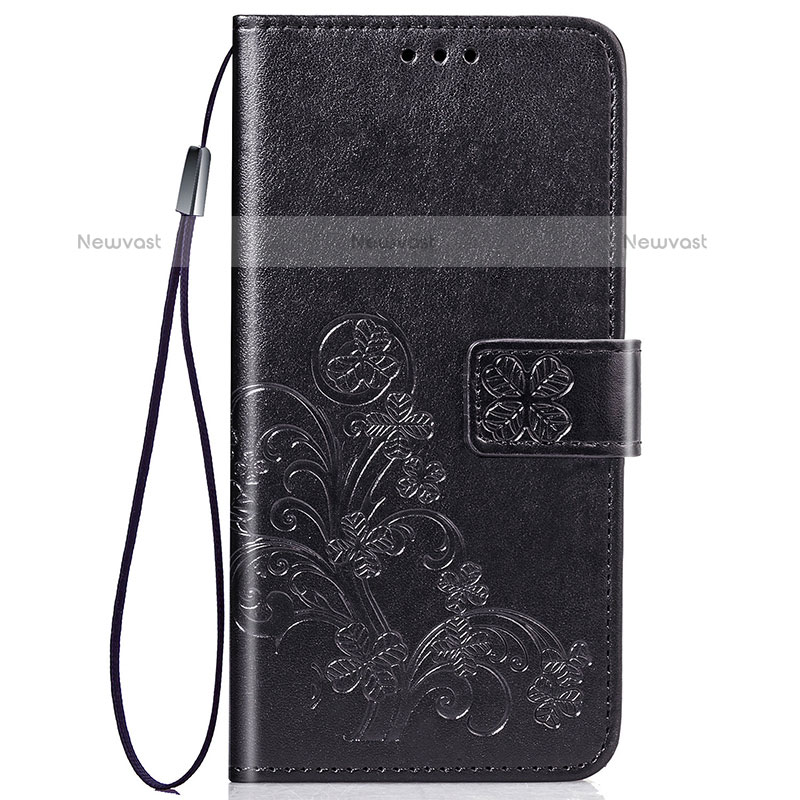 Leather Case Stands Flip Flowers Cover Holder for Samsung Galaxy A11