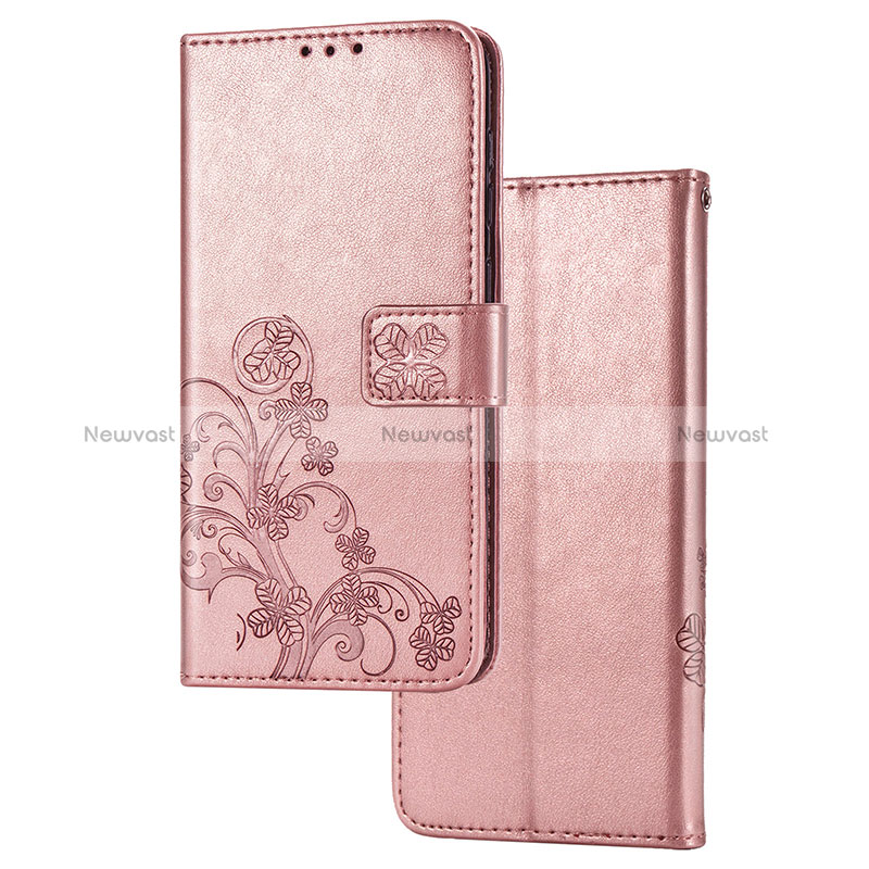 Leather Case Stands Flip Flowers Cover Holder for Samsung Galaxy A32 5G