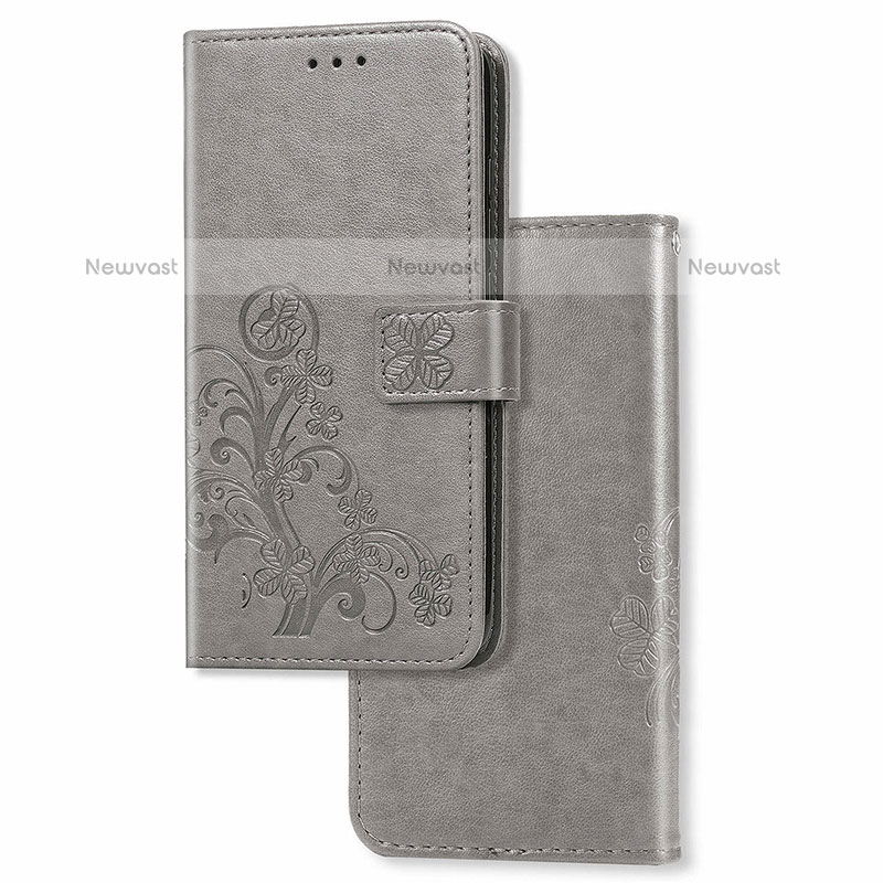 Leather Case Stands Flip Flowers Cover Holder for Samsung Galaxy Note 10 Lite