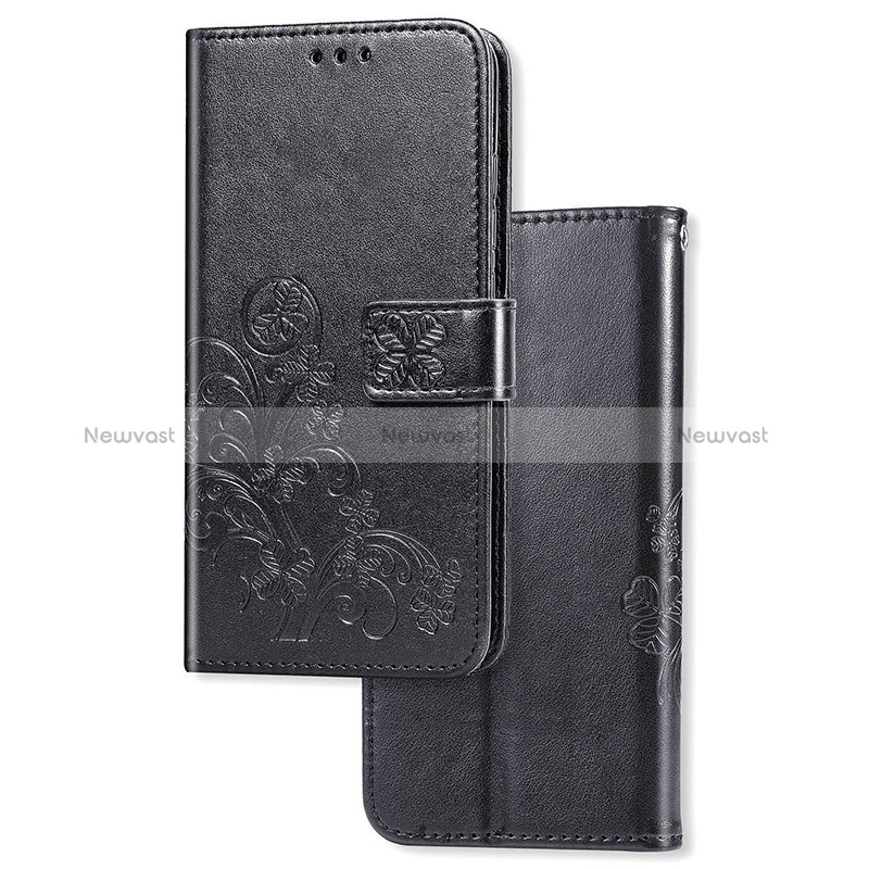 Leather Case Stands Flip Flowers Cover Holder for Samsung Galaxy S10 Lite