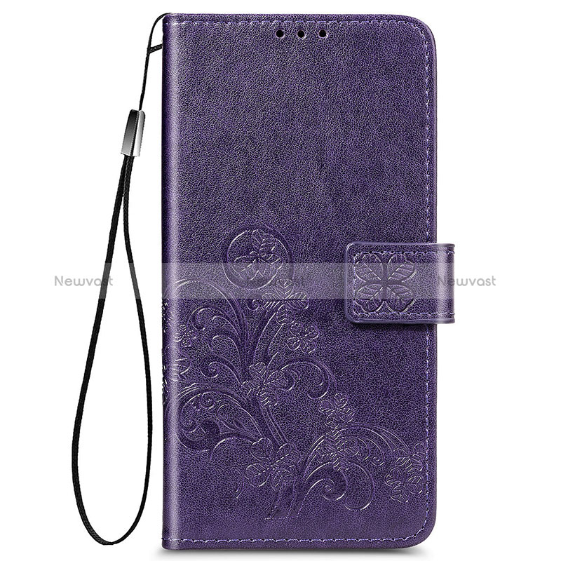 Leather Case Stands Flip Flowers Cover Holder for Samsung Galaxy S20 Lite 5G