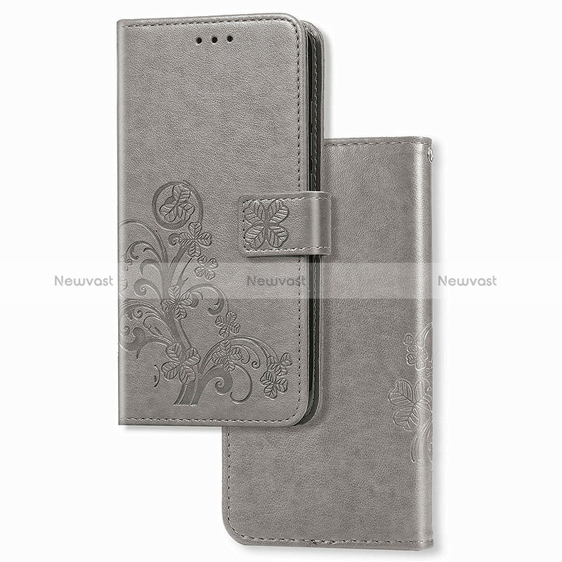 Leather Case Stands Flip Flowers Cover Holder for Xiaomi Mi 10T 5G