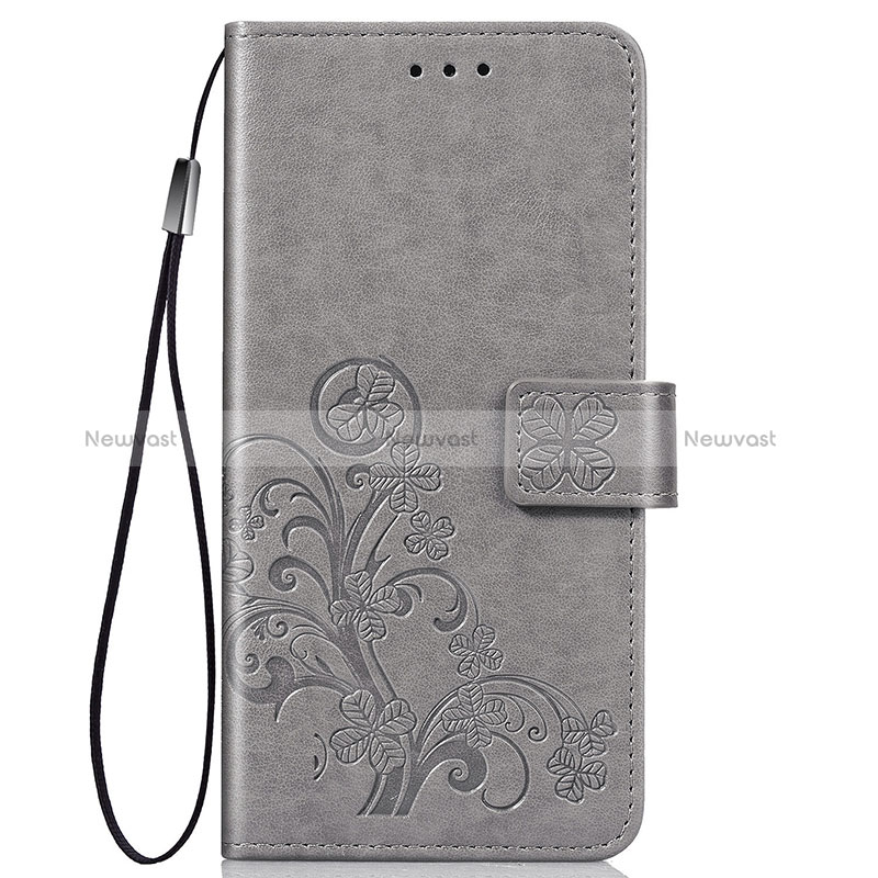 Leather Case Stands Flip Flowers Cover Holder for Xiaomi Poco M2 Pro