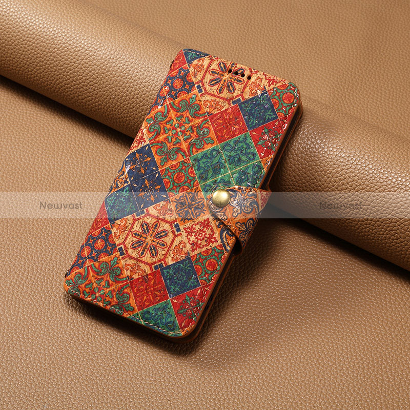 Leather Case Stands Flip Flowers Cover Holder MT2 for Samsung Galaxy A53 5G