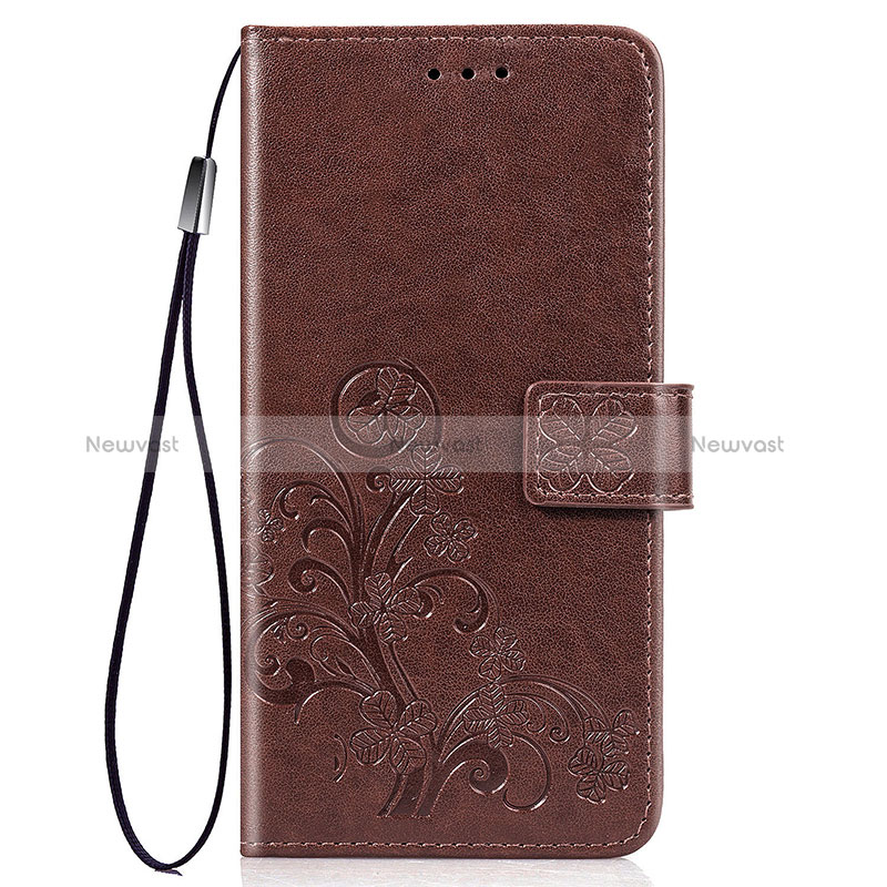 Leather Case Stands Flip Flowers Cover Holder S03D for Huawei Honor 9X